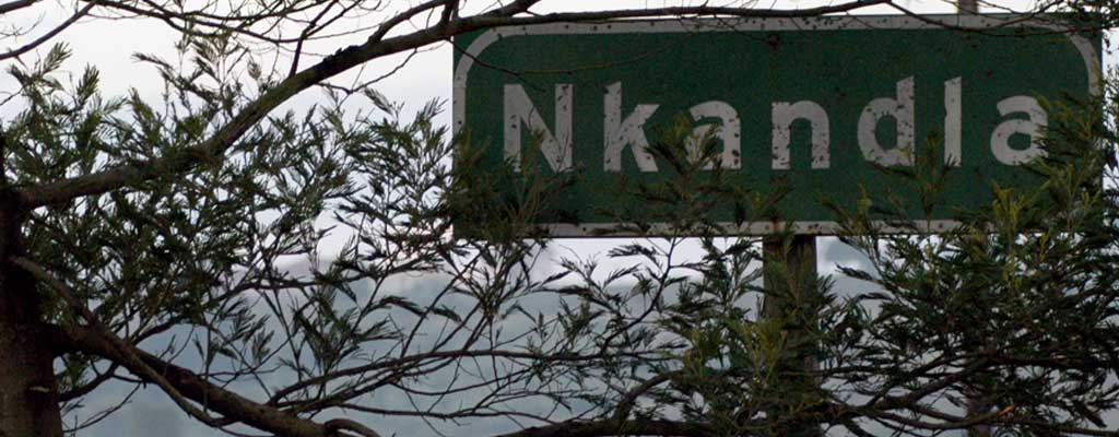 Nkandla Street Sign